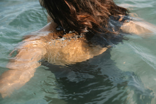 Protect Your Hair From Ocean Water.